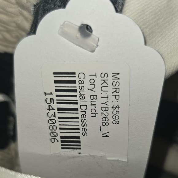 Tory Burch 2 Tone Stylish Dress - Picture 4 of 5